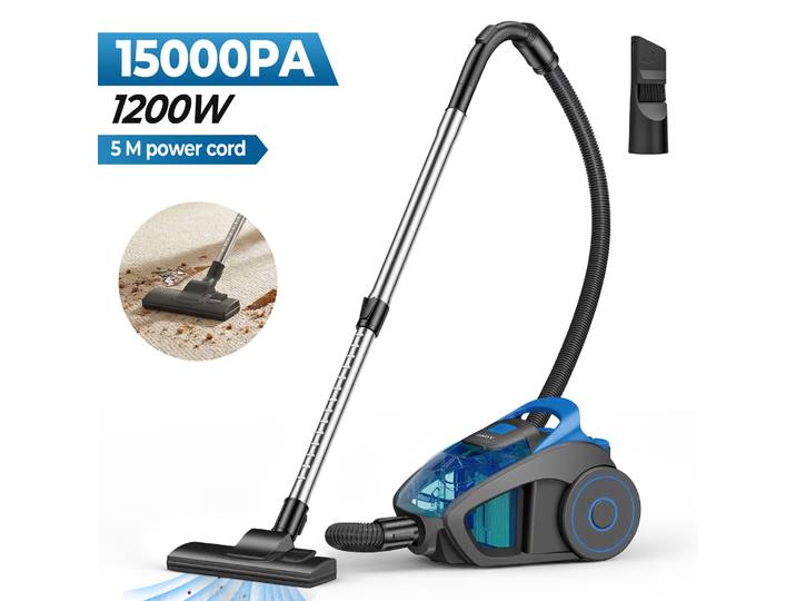 Aspirateur portable 2800W, aspiration 15000PA, multifonctionnel, pour la maison, élimination des poussières, des acariens, aspirateur sec et humide, 220V