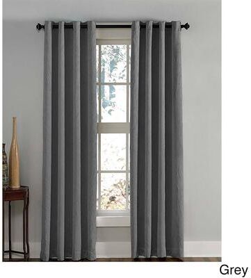 Lenox Crushed Textured Room Darkening Grommet Panel