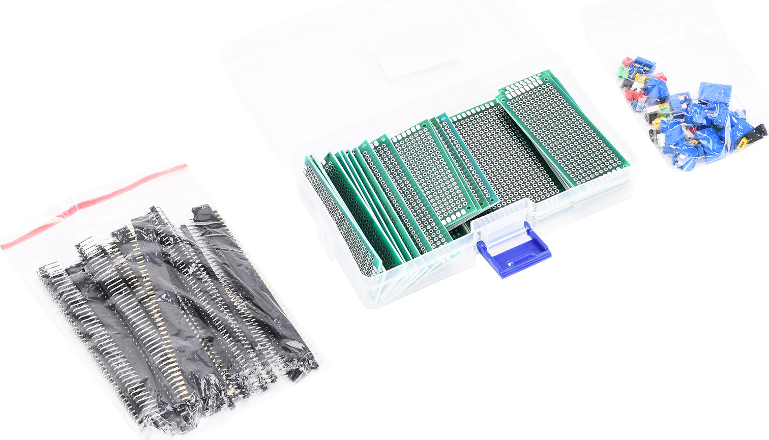 Cocosity Set met dubbelzijdige printplaten voor het maken van elektronische PCB's