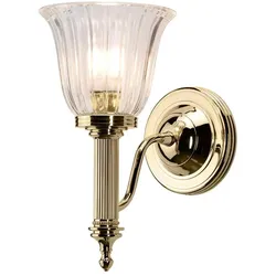 Elstead Lighting, Deckenleuchte, Carroll LED Wandleuchte G9 Poliertes Messing IP44 (320 lm, G9)