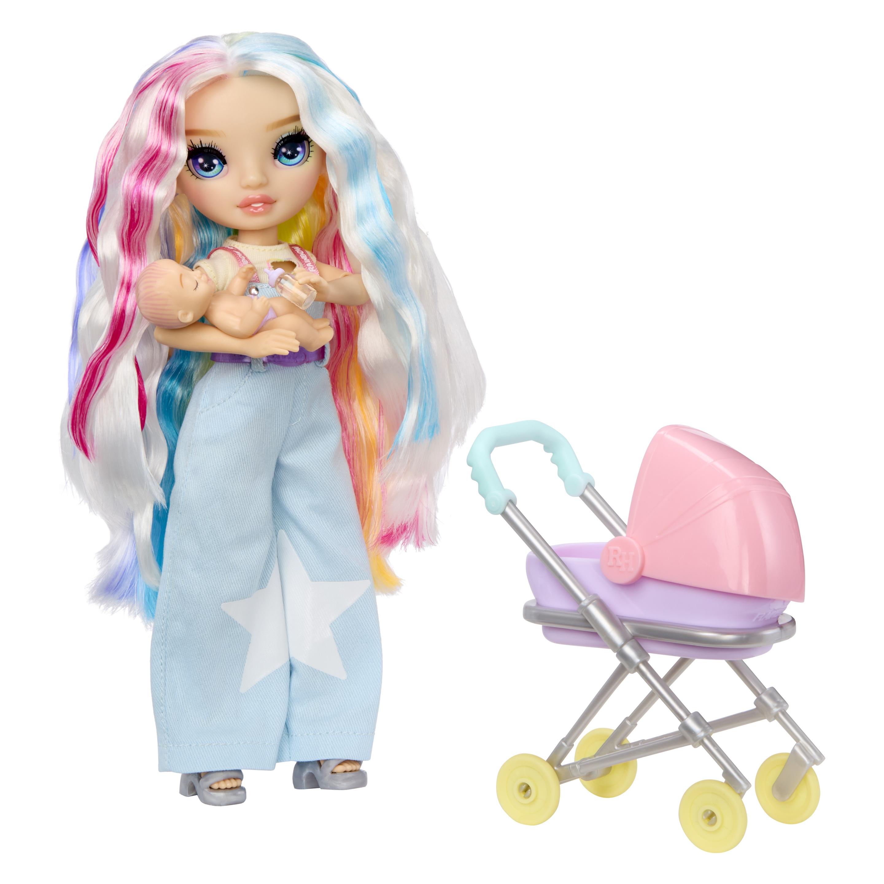 MGA Rainbow High Jr High Babysitters Fashion Doll- Amaya (248477-EUC)