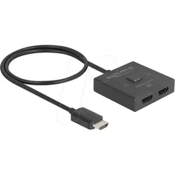 DELOCK 18901 - HDMI Switch, 2 Port, 8K 60 Hz, bidirektional