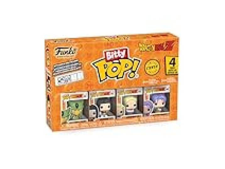 Funko Bitty Pop! Pack de 4: Dragon Ball Z - DBZ - Cell (première Forme), Android 17, Android 18 et Une Mini-Figurine mystère - 2,2 cm - Étagère d'exposition empilable Incluse