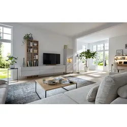 Musterring Wohnwand Kara-Frame Lack Grau Schiefer