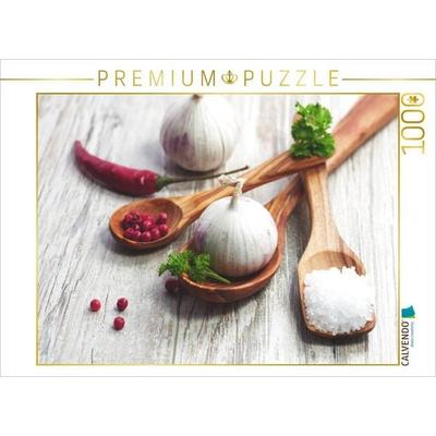 CALVENDO Puzzle Lebensmittel mit Geschmack, feiner Würze Kombination | 1000 Teile Lege-Größe 64x48cm Foto-Puzzle für glückliche Stunden, Sonstige von