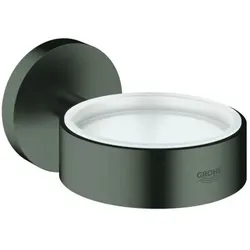 Grohe Essentials Halter 40369AL1 hard graphite gebürstet, für Seifenschale/-spender
