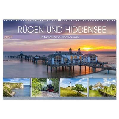 RÜGEN UND HIDDENSEE Ein fantastischer Spätsommer (Wandkalender 2027 DIN A2 quer), CALVENDO Monatskalender