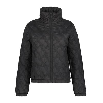 Outdoorjacke LUHTA "Luhta Jacke Annesby", Damen, Gr. 42, schwarz, Stoff, 100% Polyamid, normal, Jacken Outdoorjacke