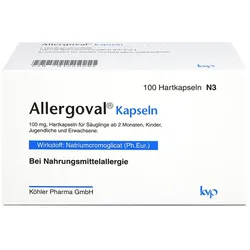 ALLERGOVAL Kapseln antiallergisch & entzündungshemmend bei Lebensmittelallergien 100 St
