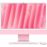 iMac 59,62 cm (24") M4 2024, MAC-System pink/rosa, macOS, Deutsch