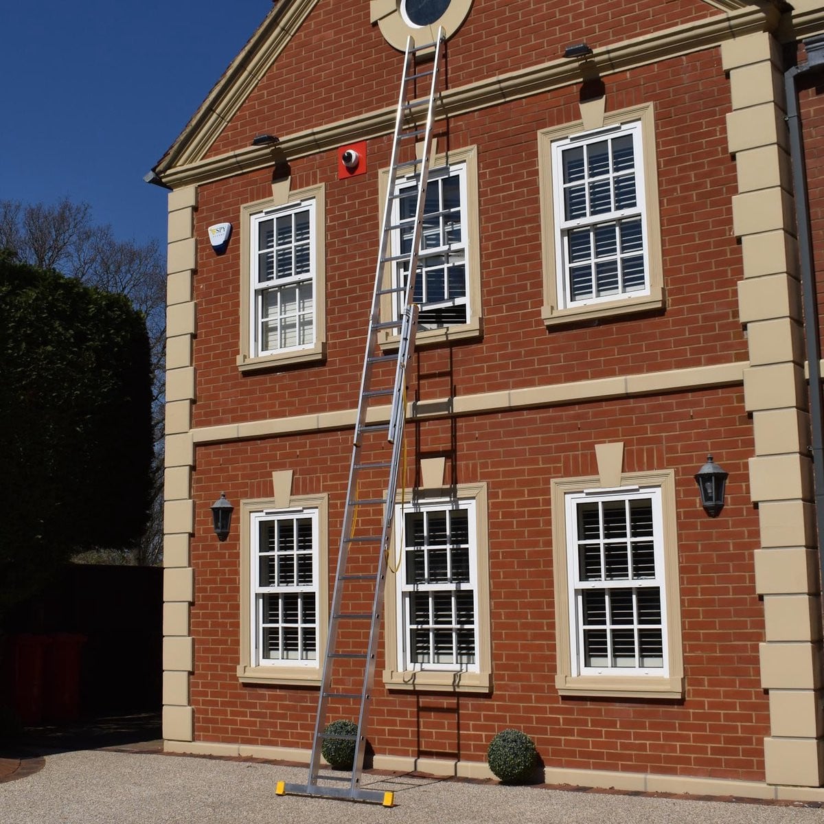 Trade Master Pro® 2-delige uitschuifladder - Aluminium - Draagvermogen 150 kg - EN131 Pro gecertificeerd - 2x13