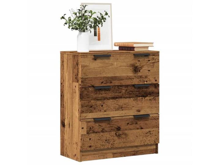 Buffet vieux bois 60x30x70 cm bois d'ingénierie meuble de rangement placard meuble d'entrée meuble buffet meuble 856834