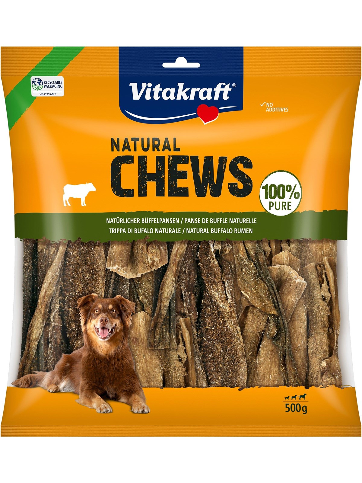 Vitakraft - CHEWS tripe for dogs 500g (58282)