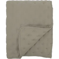 Chic Antique Aix Soft Quilt - Kuscheldecke im Vintage Landhausstil, Latte - 180 x 130 cm