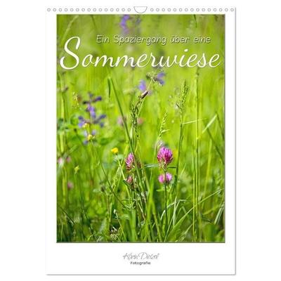 Ein Spaziergang über eine Sommerwiese (Wandkalender 2027 DIN A3 hoch), CALVENDO Monatskalender