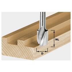 Festool 490946 Nutfräser Länge 60 mm Produktabmessung, Ø 10 mm Arbeits-Länge 30 mm Schaftdurchmesser 8 mm