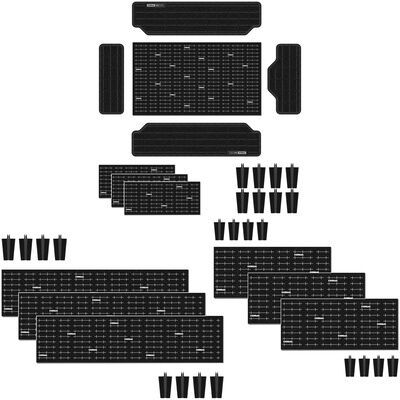 CRDBAG Grid-Divide Carry On Mega Set noir