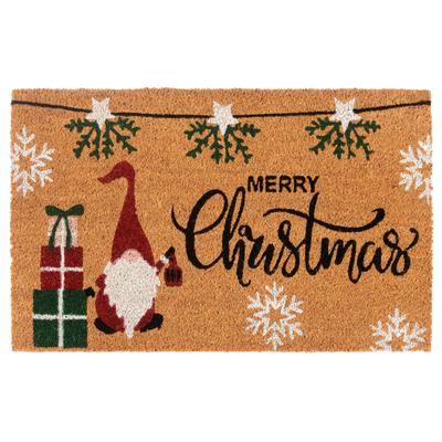 Fußmatte HANSE HOME "Kokos Merry Christmas Gifts, Türmatte", braun (kokos), B:40cm H:15mm L:70cm, Kokos, Teppiche, Fußmatte, Schmutzfangmatte, Rutschfest, Outdoor, Weihnachten, Kokosmatte, Flur