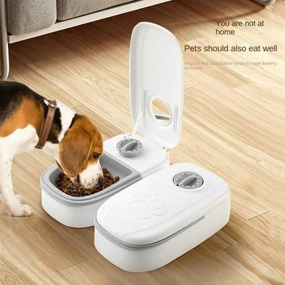 Uplift Essentials Timed Automatic Pet Feeder & Waterer Set Timed Automatic Pet Feeder & Waterer Set