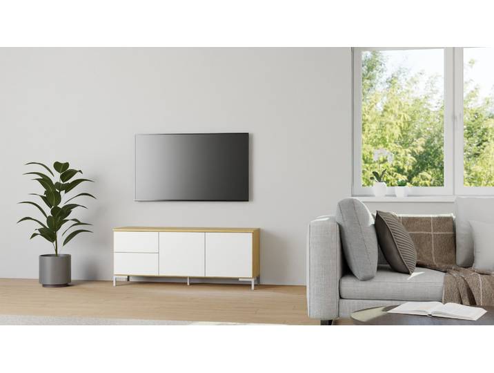 Sideboard aus Eiche nach Maß Eiche Natur geölt
