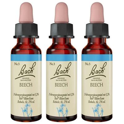 Bachblüten Original 3 Beech Tropfen x3 3x10 ml