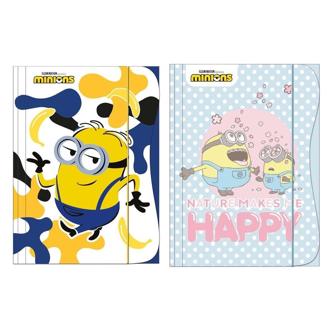 Teka Minionki Kids A4-Ordner mit Gummiband (A4, 1x) (47995073)