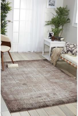 Nourison Karma Over-Dyed Distressed Vintage Abstract Area Rug