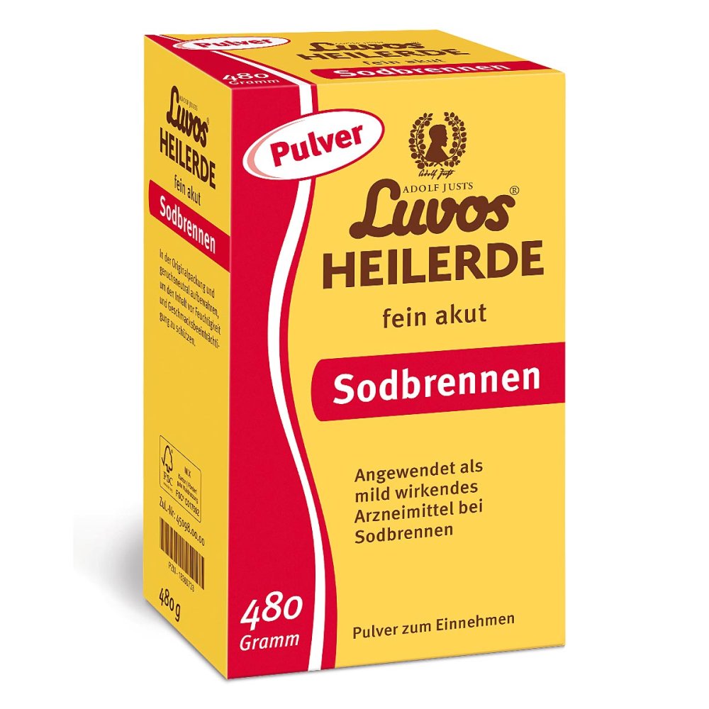 Heilerde-Gesellschaft Luvos Just GmbH & Co. KG Luvos Heilerde Fein Akut Sodbrennen Pulver 18360733