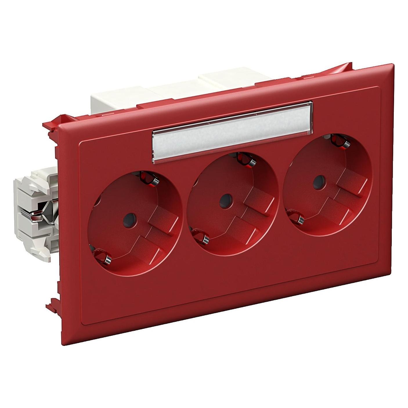 Schneider Electric SE 5951679 CYB-PS SCHNELMONTAGE 3-V ROOD (5951679)