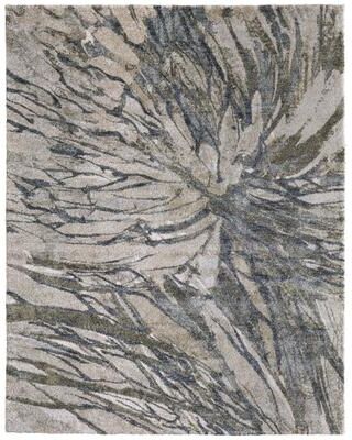 Grand Bazaar Peavy Machine Made Abstract Modern Area Rug