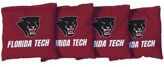 Skip's Garage Florida Tech FIT Panthers Red Cornhole Bags