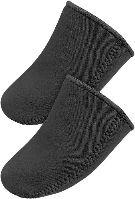 INF Manchons demi-paume en néoprène pour pieds - Noir M