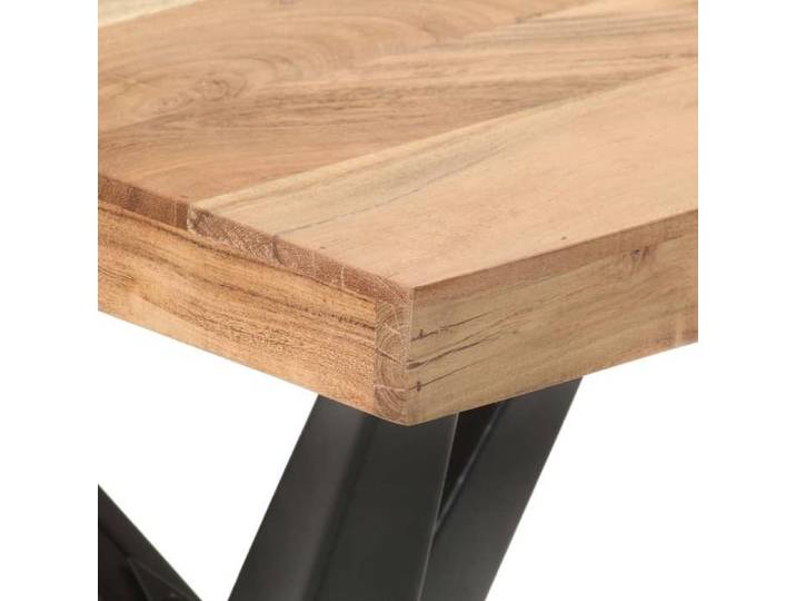 Bon marché * Table à manger - JILL'S Table cuisine - 120x60x76 cm Bois solide d'acacia FR8079