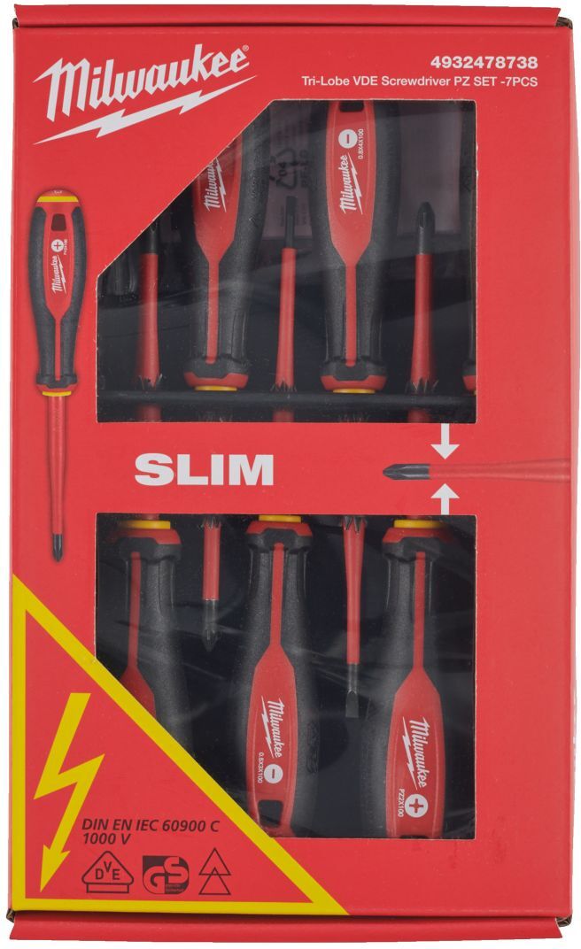Schraubendrehermischsatz MILWAUKEE 4932478738