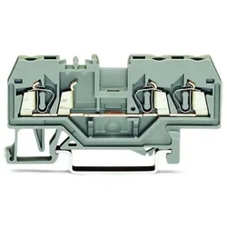 WAGO 3 Leiter Durchgangsklemme 280-681 grau