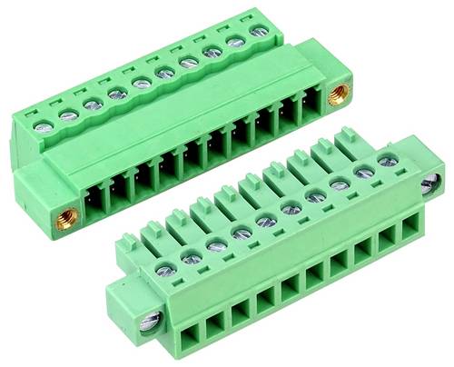 Donau Elektronik H381-10 Steckverbinder flexibel: 0.08-1.5mm² starr: - Polzahl: 10 1St.