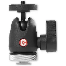 Caruba Centre Ball Head met Cold Shoe Mount (Kugelkopf), Stativkopf