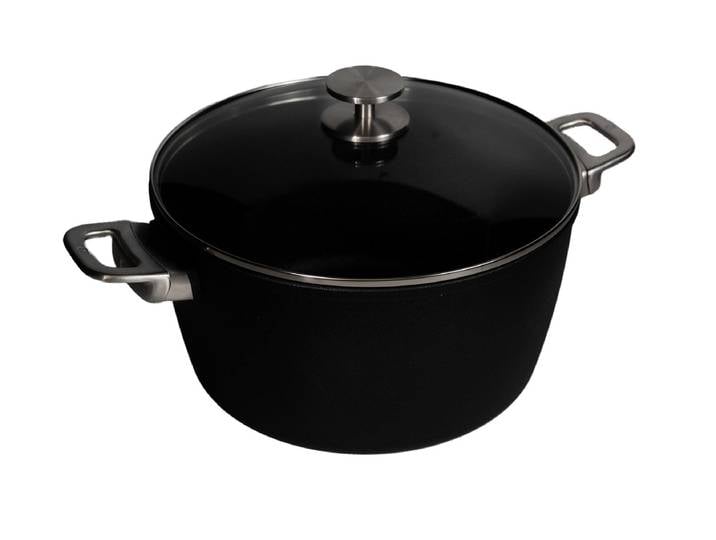 Kochtopf SWISS DIAMOND CXD , schwarz (silberfarben), Ø:28cm, Töpfe, Kochtopf