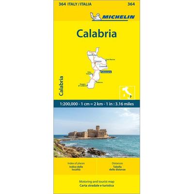 Michelin Kalabrien, Karte von Michelin, Michelin, 978-2-06-726809-8
