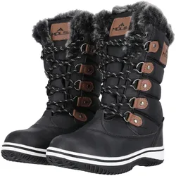 Mols Enfield V2 wasserdichte Stiefel Damen 1001 - black 40