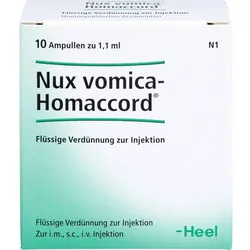Nux Vomica Homaccord 10 ST