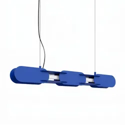 TH.822 Pendelleuchte CHAIN 91 ultramarin LED 4000K