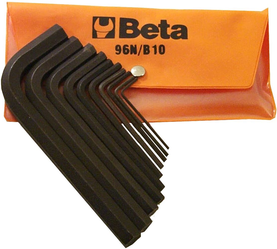Set chiavi maschio esagonale Beta 000960650 96N/B10 Nero