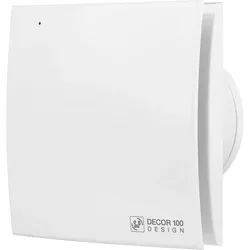 Kleinraumventilator DECOR-100 CRZ DESIGN, Nachlauf