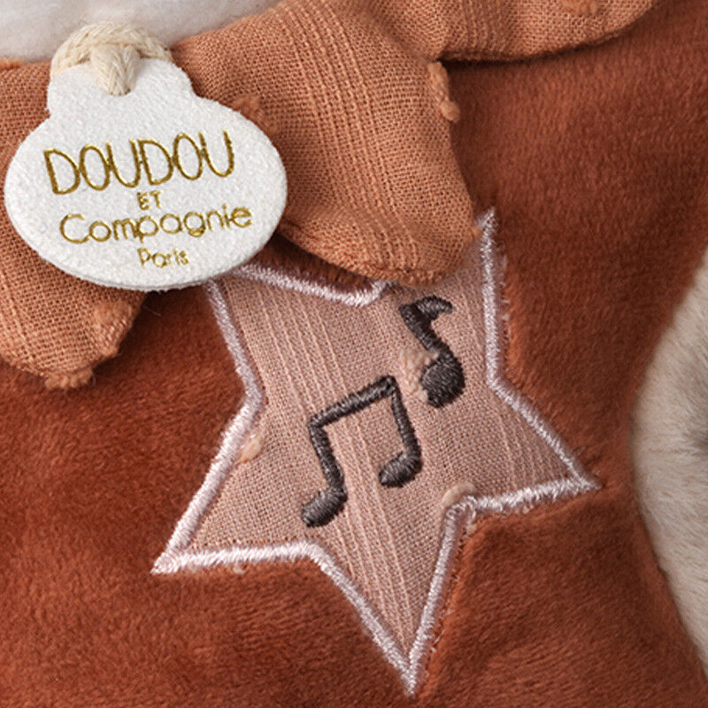 Boîte à musique Mina mélodie 16cm - Doudou et compagnie