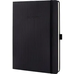 Sigel Notizbuch Conceptum CO117 180x240mm Hardcover 194S. kar. sw