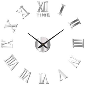 Uplift Treasures DIY 3D Luminous Frameless Wall Clock 10 3d 37 Inch (90cm)
