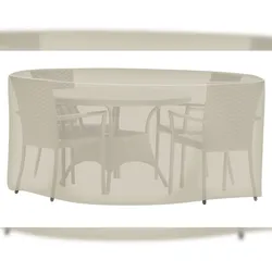 tepro Universal Abdeckhaube beige inklusive Abstandshalter
