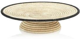 Zodax "Matera 18.5"" Diameter Coiled Abaca Footed Tray"