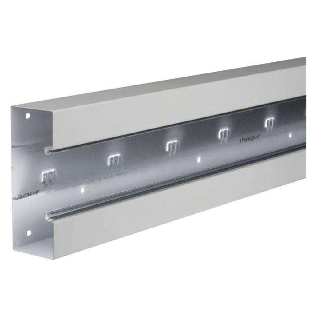Hager TEH BRS651701VERZ Brüstungskanal-UT Stahlblech BRS65170 (200 cm) (BRS651701VERZ)